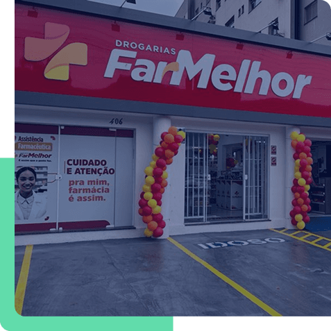 Frente da loja farmelhor